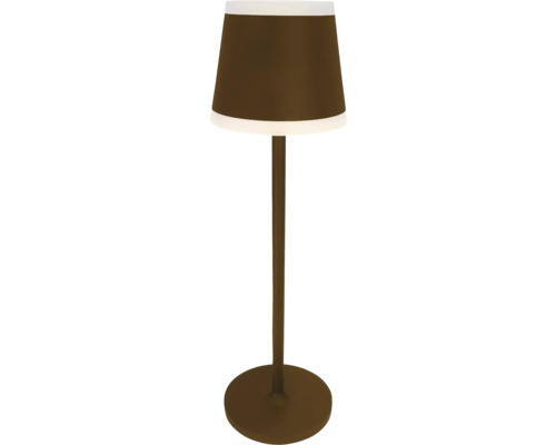 Bordslampa med lampskärm och rund fot