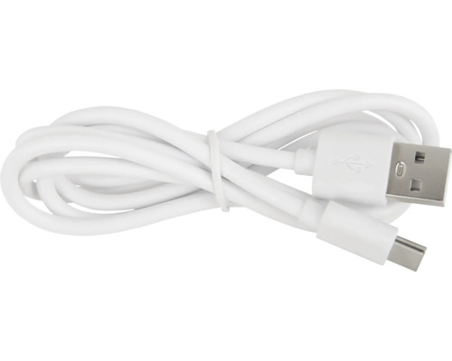 Vit USB-kabel