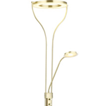 Golvlampa med läslampa