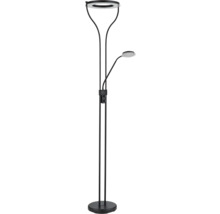 Golvlampa med läslampa