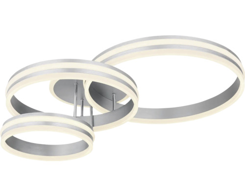 Taklampa med ringformade element