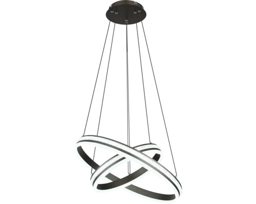 Modern hänglampa med ringformad design och LED-belysning