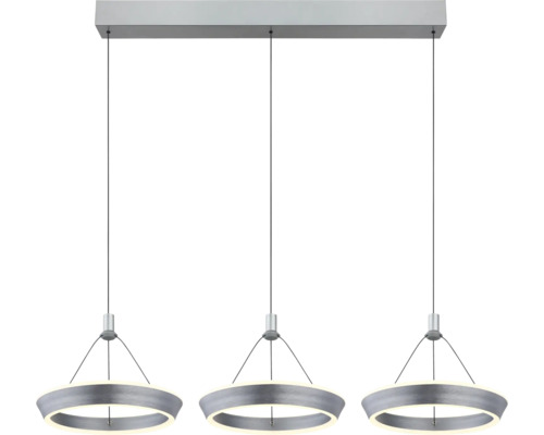 Pendellampa med tre runda lampskärmar