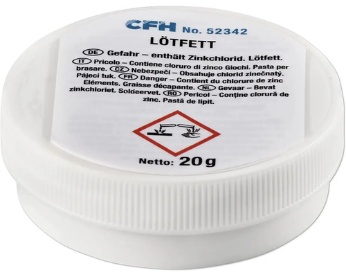 CFH lödfett 20 gram burk