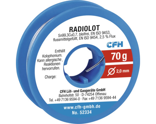 Radiolod CFH RL 334 blyfri 70 g
