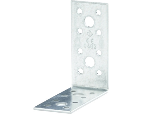 Vinkel JOMA 406EXP 3,0x90x90x40mm VFZ Vinkelbeslag av metall med hål