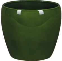 Blomkruka PASSION FOR POTTERY glaserad Ø26x22,1cm grön