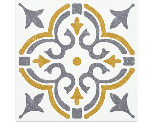 Dekorativ golvplatta med abstrakt mönster