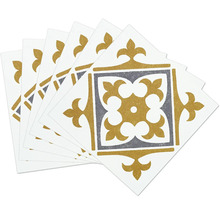 Väggplatta D-C-FIX Nadia gold 15,25x15,25cm