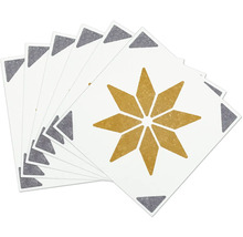 Väggplatta D-C-FIX Alia gold 15,25x15,25cm