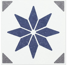Väggplatta D-C-FIX Alia blue 15,25x15,25cm