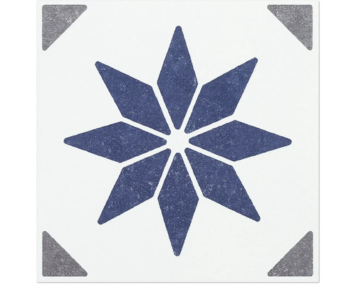 Dekorativ platta med stjärnmönster