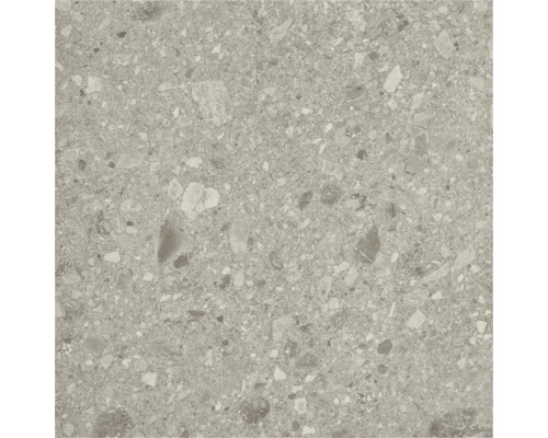 Klinker FORM&STYLE Teramo Ceppo di Gre' grå matt 60x60x0,9 cm Grå golvplatta med stendekor