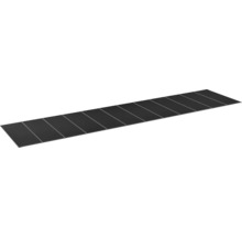 Solcellsanläggning med flera solpaneler för elproduktion