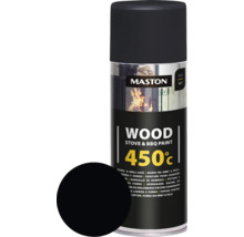 Sprayfärg MASTON kamin & grill svart 450C 400ml-thumb-0