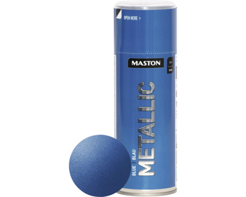 Sprayfärg MASTON metallic blå 400ml
