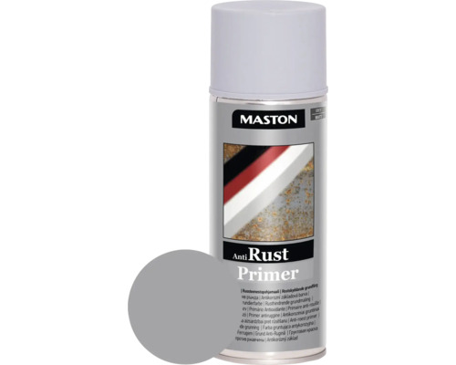 Rostskydd MASTON grundfärg spray grå 400ml