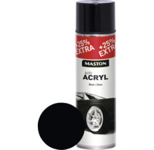 Sprayfärg MASTON bil acryl glans svart 500ml-thumb-0 Sprayfärg MASTON bil acryl glans svart 500ml-thumb-0