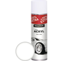Sprayfärg MASTON bil acryl vit 500ml-thumb-0 Sprayfärg MASTON bil acryl vit 500ml-thumb-0