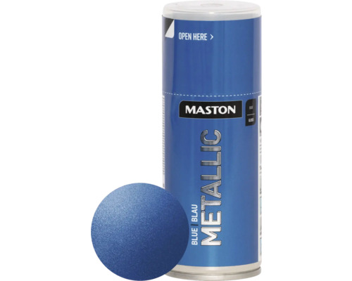 Sprayfärg MASTON metallic blå 150ml