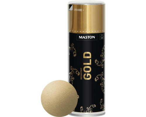 Sprayfärg MASTON dekor effekt gold 400ml Sprayfärg MASTON dekor effekt gold 400ml