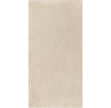 Beige golvplatta av porslinsstengods