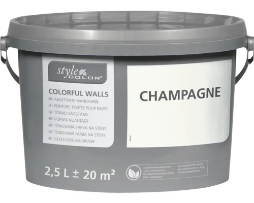 Väggfärg StyleColor champagne 2,5l