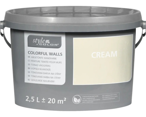 Väggfärg StyleColor cream 2,5l