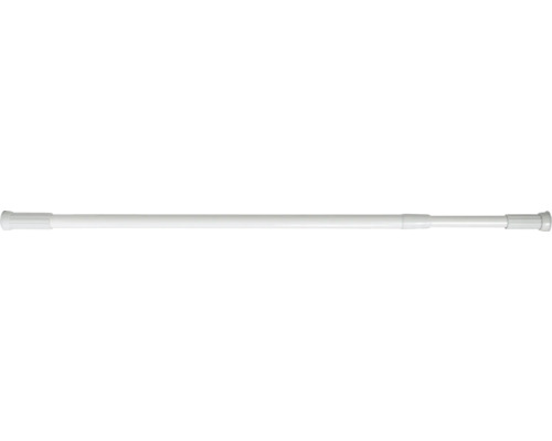 Duschdraperistång MSV vit blank 70-120cm Ø 21mm 
140094