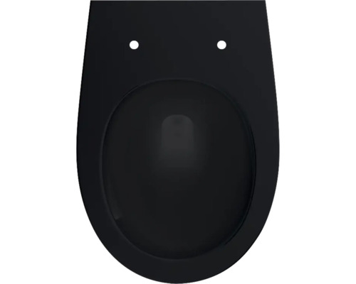 Vägghängd toalett med djup spoling av sanitetskeramik