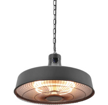 Terrassvärmare CALIENTA grå 475 mm fjärrstyrning 2100 W