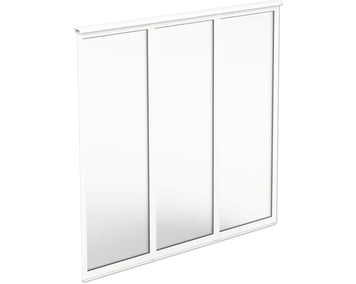 Väggparti fast HALLE Primolux Isoler vit 3st 2215x1990mm Väggparti fast HALLE Primolux Isoler vit 3st 2215x1990mm
