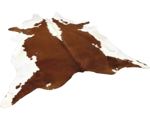 Djurfäll brun/vit ca 2-3m² 210x190cm
