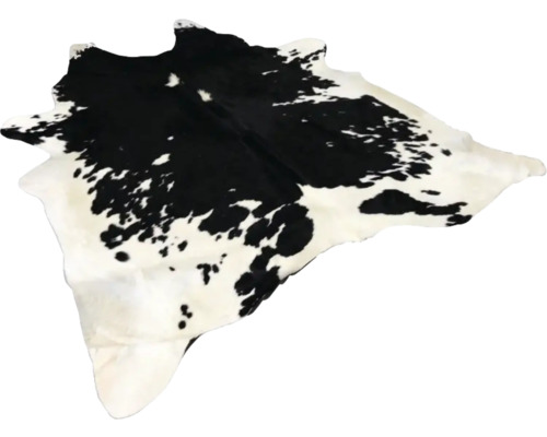 Svartvit fläckig kohudmatta