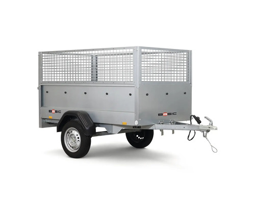 Släpvagn med galler