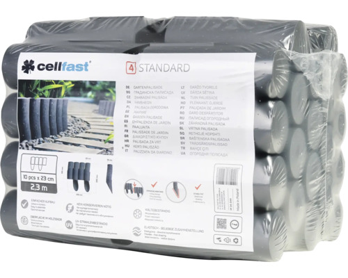 Förpackad trädgårdspalissad, 10 stycken, vardera 23 centimeter lång