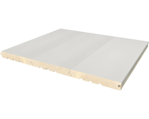 Träpanel med not och fjäder