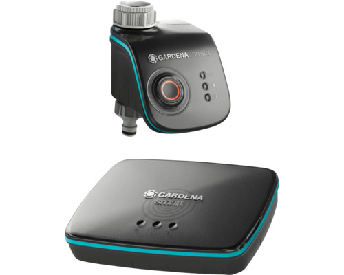 Gardena smart Water Control Set med smart Gateway för styrning av trädgårdsbevattning