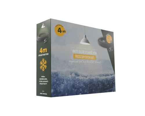 Förpackning med 4 meter lång frostskyddskabel