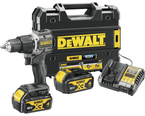 Slagborrmaskin DEWALT DCD100M2T-QW 18V XR inkl. 2x4Ah batterier och laddare i TSTAK ERBJUDANDE: Batteri på köpet