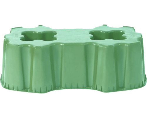 Sockel GARANTIA för regntunna plast 520L grön