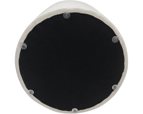 Undersida av en puff med fötter