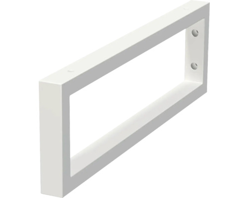 Konsol JUNGBORN trenta rak vit matt metall 45x3x14 cm 1 styck