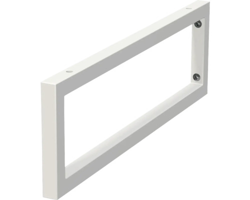 Konsol JUNGBORN trenta rak vit matt metall 45x2x14 cm 1 styck