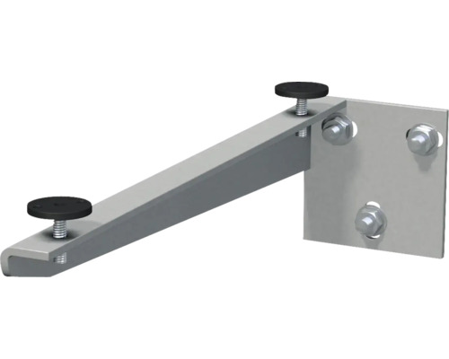 Konsol JUNGBORN Trenta grå 40 cm justerbar vänster 1 styck