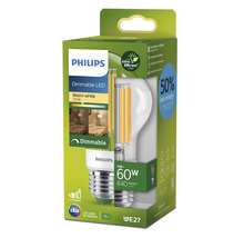 Philips dimbara LED-lampa E27 i förpackning