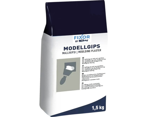 Fixor Modellgips, 1,5 kg säck