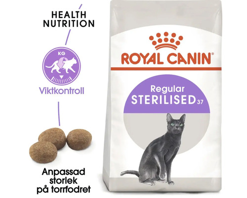 Royal Canin Regular Sterilised 37 kattmat, lämplig för viktkontroll