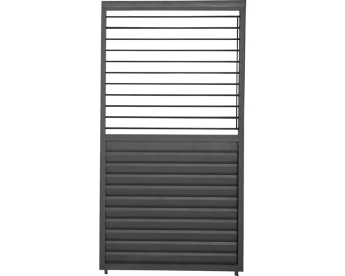Lamellvägg MIRADOR Classic, Deluxe Plus 360 113x235cm antracit