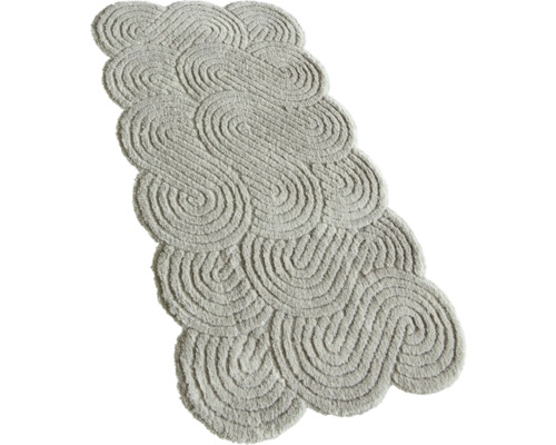 Matta med vågmönster